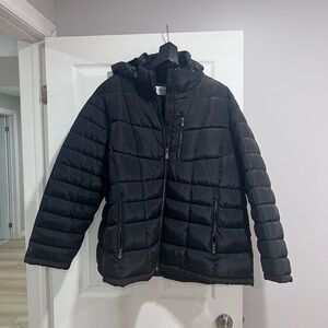 Calvin Klein Black Textured Jacket